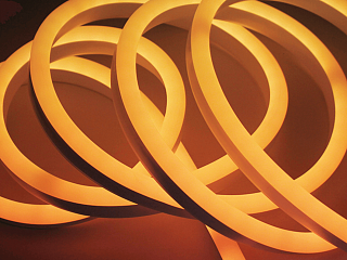 Оранжевый 220В IP65 6Вт/м 120 LED/м SMD2835 15×25 мм NE-2180-220-6-O-65