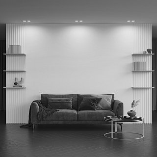 Встраиваемый светильник Gyps Modern GU10 2x10Вт