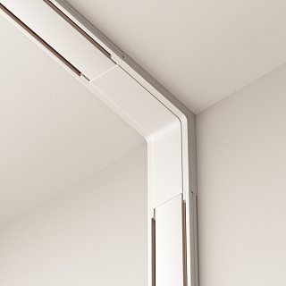 Коннектор питания внутренний Radity белый