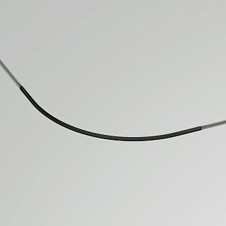 Коннектор радиусный D900 накладной Levity черный