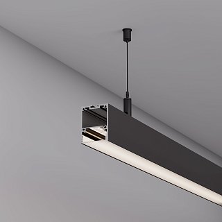 Профиль IP-LINE-4050-2000 BLACK (Arlight, Алюминий)