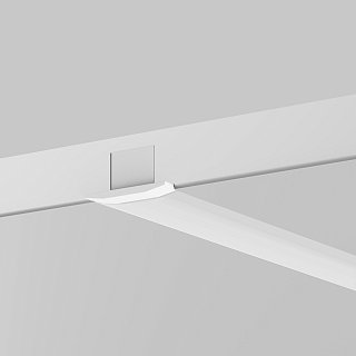 Комплект заглушек (для профиля ALM-0808-S-2M) 2 шт. 642084