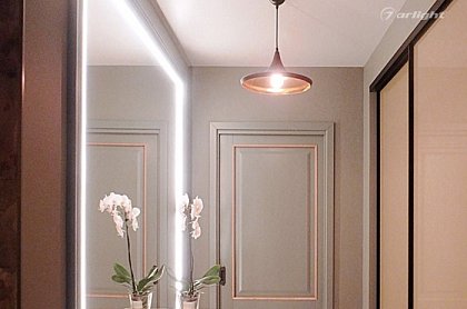 Подсветка зеркала