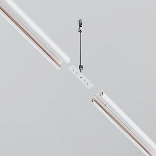 Коннектор прямой для низкопрофильного шинопровода Exility