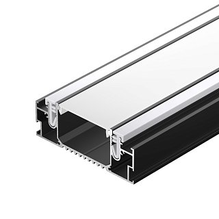 Профиль STRETCH-41-CEIL-CENTER-2000 BLACK (Arlight, Алюминий)