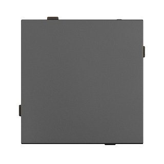 Механизм выключателя одноклавишный проходной SWT-TENDO-MKP1-SFPL-GR (230V, 10A) (Arlight, -)