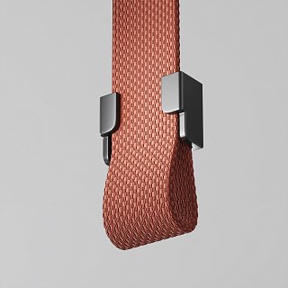 Заглушка двойная Parity черная, 2 шт в упаковке