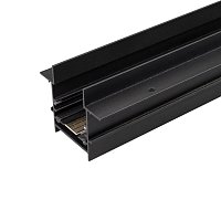 Трек встраиваемый MAG-TRACK-4560-FDW-3000 (BK) (Arlight, IP20 Металл, 5 лет)
