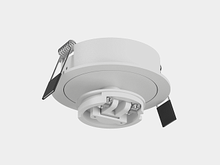 Крепление сменное М4 для светильников MINI VILLY, поворотное встраиваемое, цвет Белый, MINI-VL-M4-WH