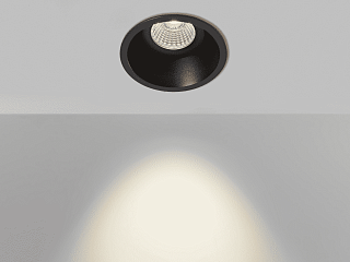 Корпус светильника потолочный встраиваемый, Черный, IP20, COMBO-42-BL