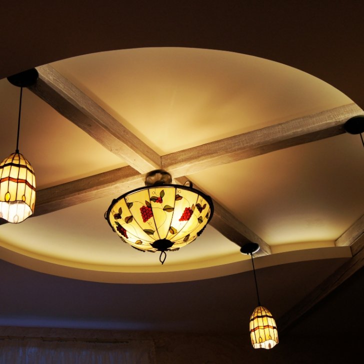 Светодиодная подсветка ниши потолка