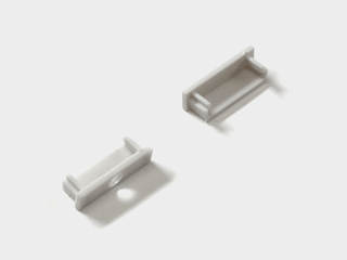 Комплект заглушек на профиль RC-3006 (2 шт), RC-3006-ECS