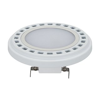 Лампа AR111-UNIT-G53-12W White6000 (WH, 120 deg, 12V) (Arlight, Металл)