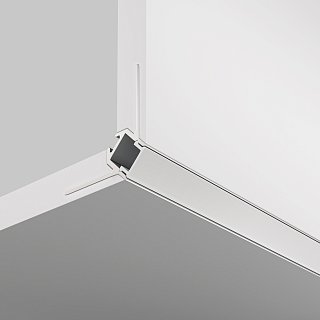 Алюминиевый профиль встраиваемый скрытого монтажа 50×22 (Серебро, 2 м), ALM-5022-S-2M