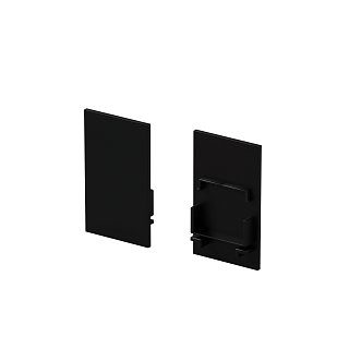 Комплект заглушек (для профиля 25×42) 2 шт., ALM-2542-EC 642061