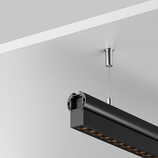 Шинопровод 2м Exility низкопрофильный подвесной круглый