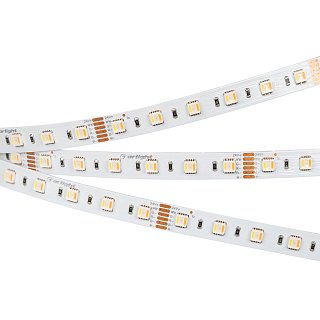 Светодиодная лента RT 2-5000 24V RGBW-MIX 12mm (5060-One, 60 LED/m, LUX) (Arlight, 20 Вт/м, IP20)