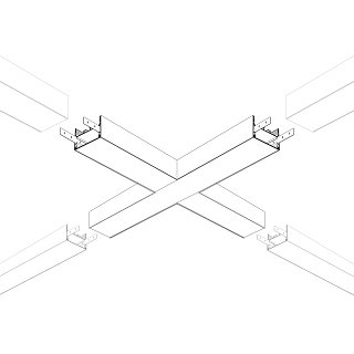 Крестовина SL-LINE-5035 (Arlight, Металл)