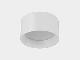 Светильник светодиодный потолочный накладной , серия BQ, Белый, 12Вт, IP20, Нейтральный белый (4000К), BQ-SF12-WH-NW