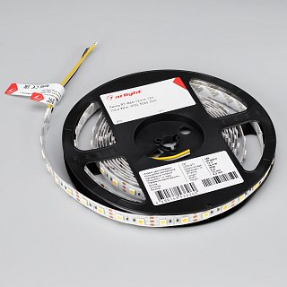 Светодиодная лента RT-B60-12mm 12V White-MIX (14.4 W/m, IP20, 5060, 5m) (Arlight, Изменяемая ЦТ)