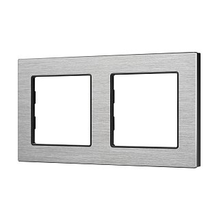 Рамка алюминиевая FRM-PRESTO-ALS-2-GR (Arlight, -)