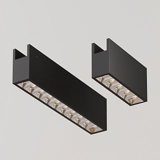 Уличный трековый светильник Points Elasity IP 3000К 20Вт 45° черный