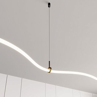 Держатель трека ART-APRIORI-HOLDER-HANG-TUBE-L1500 (BK) (Arlight, IP20 Металл, 3 года)