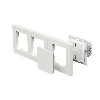 Умный настенный выключатель H2 (2 кнопки, 1 канал) | Aqara Light Switch H2 EU