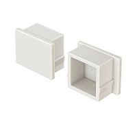 Комплект заглушек (для профиля 12×06) 10 шт., ALM005EC