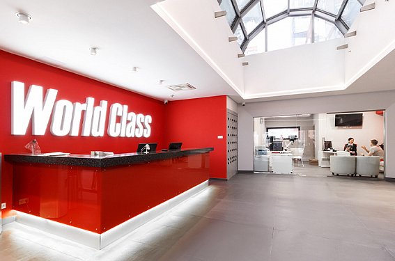 Освещение в фитнес-клубе WORLD CLASS