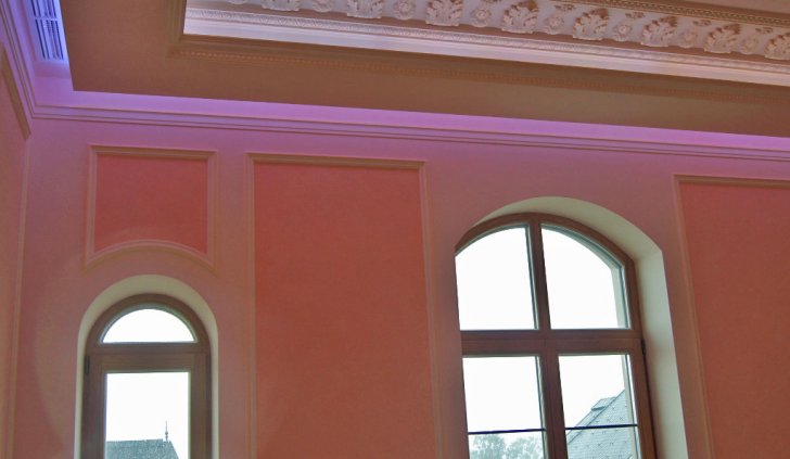 Подсветка светодиодной RGB лентой