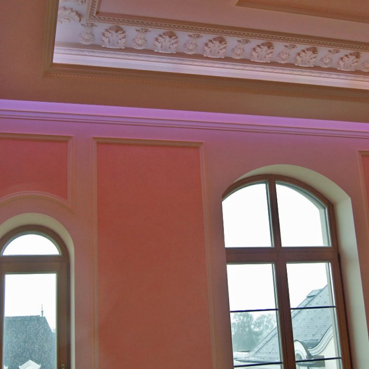 Подсветка светодиодной RGB лентой