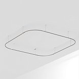 Основание ART-APRIORI-QUADRAT-SOFT-ROD-400-3500x3500 (TN) (Arlight, IP20 Металл, 3 года)