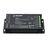 INTELLIGENT ARLIGHT Диммер SMART-PWM-104-73-SH-SUF Black (12-48V, 4x6A, RJ-45, TUYA Wi-Fi, 2.4G) (IARL, IP20 Металл, 5 лет)
