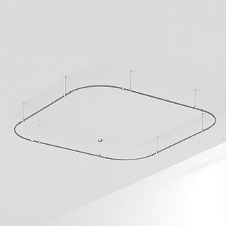 Основание ART-APRIORI-QUADRAT-SOFT-ROD-400-3500x3500 (TN) (Arlight, IP20 Металл, 3 года)