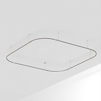 Основание ART-APRIORI-QUADRAT-SOFT-ROD-400-3500x3500 (TN) (Arlight, IP20 Металл, 3 года)