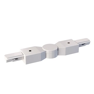 Коннектор поворотный шарнирный Unity белый