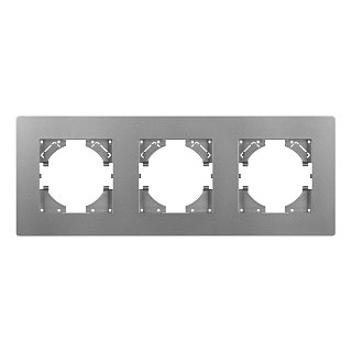 Рамка пластиковая FRM-PERIO-PL-3-GR (Arlight, -)