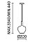 Подвесной светильник Duality E27х1