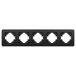 Рамка алюминиевая FRM-AKIRY-SFAL-5-BK (Arlight, -)