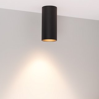 Светильник SP-GABI-SURFACE-R60-12W Warm3000 (BK, 60 deg, 230V) (Arlight, IP40 Металл, 5 лет)