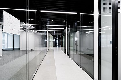 Основное освещение офиса в МФК "Башня Федерация"