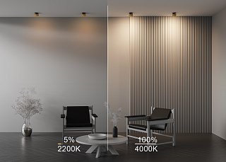 Встраиваемый светильник Onda 2200-4000K 12Вт 120°