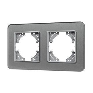 Рамка стеклянная FRM-OMALI-SFGS-2-GR (Arlight, -)