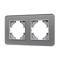 Рамка стеклянная FRM-OMALI-SFGS-2-GR (Arlight, -)