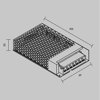 Источник напряжения PSL002 12В 150Вт IP 20 811009