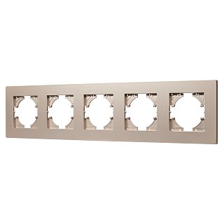 Рамка пластиковая FRM-PERIO-PL-5-GD (Arlight, -)