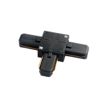 T-Коннектор для однофазных накладных трековых систем,черный, KXZ-BL-T