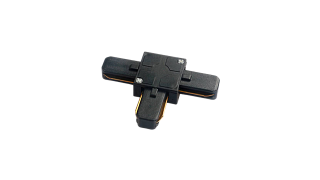 T-Коннектор для однофазных накладных трековых систем,черный, KXZ-BL-T