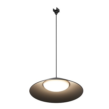 Уличный трековый светильник Кампана / Campana Elasity IP 3000К 12Вт 120° черный